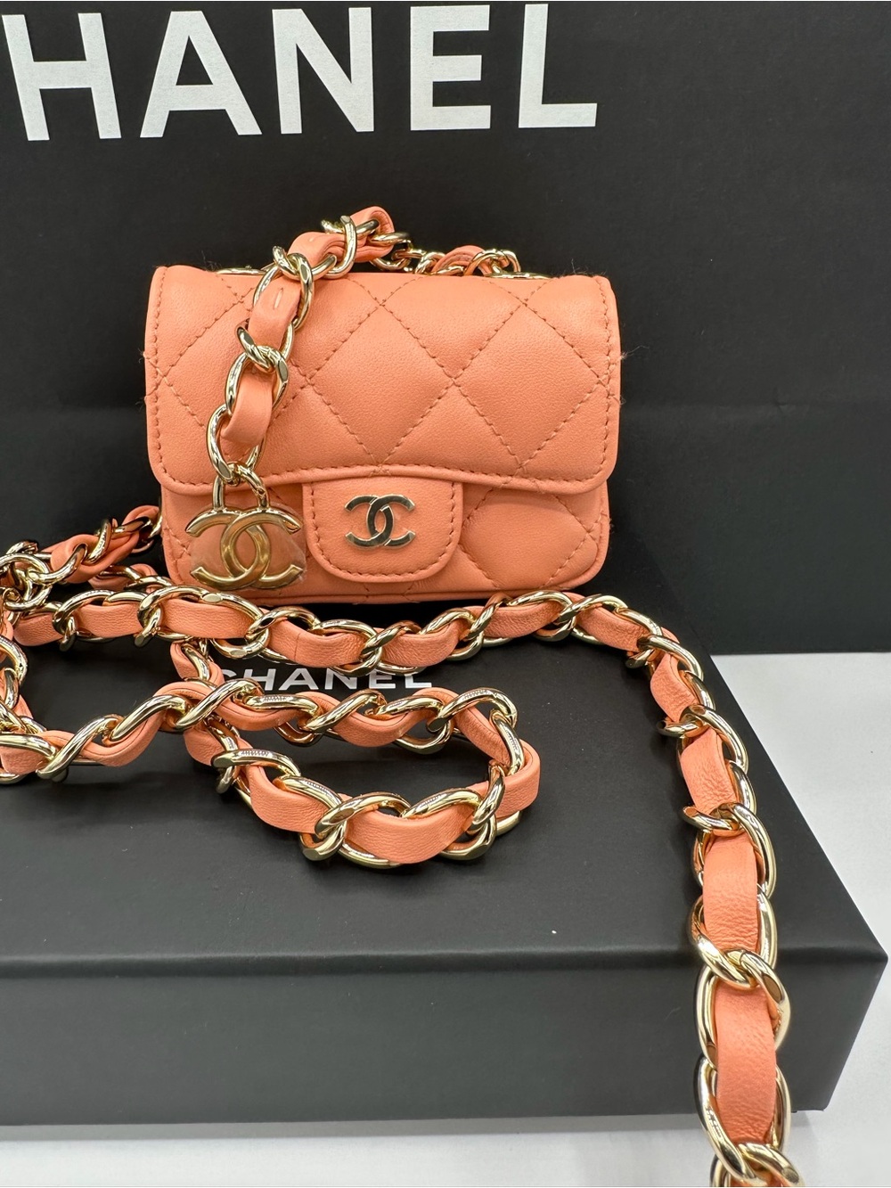 Chanel mini belt bag